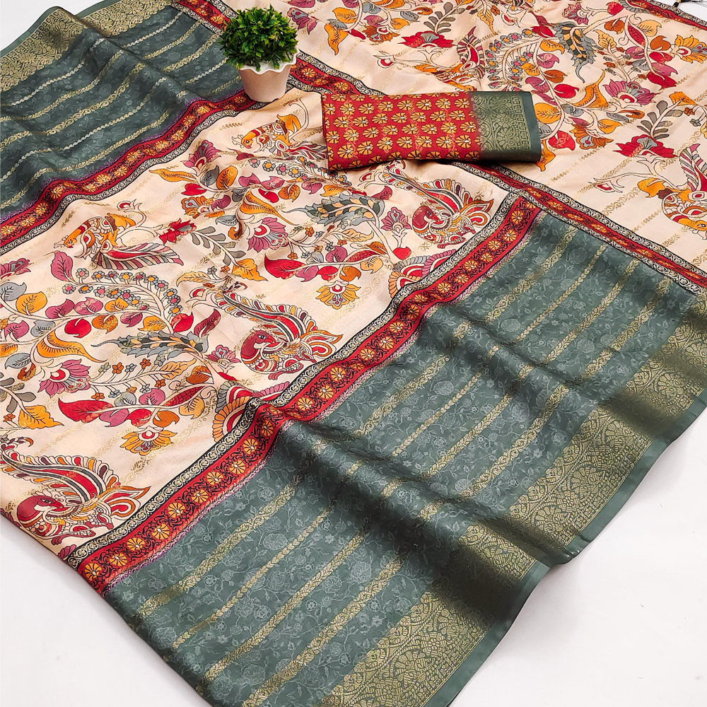 Center Beauty – Cream and Gray